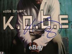 Rare Hand Signed Album Lp Kobe Bryant K. O. B. E. Rap-one Of A Kind-certified Ga