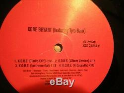 Rare Hand Signed Album Lp Kobe Bryant K. O. B. E. Rap-one Of A Kind-certified Ga