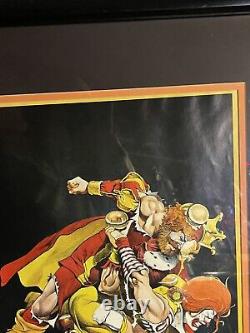 Rare! One Of A Kind. 1970's Burger King Poster (Interoffice Joke)