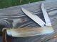 Rare One Of A Kind Custom Serrated Mastodon Buck 317 Trailblazer Knife Usa