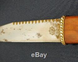 Rare One Of A Kind Great War Regimental Scottish Sgean Dubh Dirk Dagger Knife