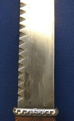 Rare One Of A Kind Great War Regimental Scottish Sgean Dubh Dirk Dagger Knife