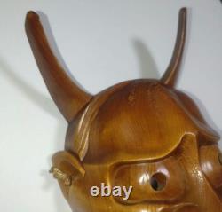 Rare, One-Of-A-Kind, Hannya Mask, Wood Carving, Noh Play, Antique