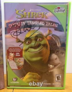 Rare One Of A Kind John Cleese King Harold Signed Autographed Shrek DVD Game