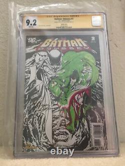 Rare-One Of A Kind-Neal Adams Batman Odyssey #3 Painted Remark Variant 9.2 CGC