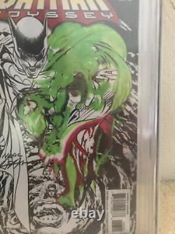 Rare-One Of A Kind-Neal Adams Batman Odyssey #3 Painted Remark Variant 9.2 CGC