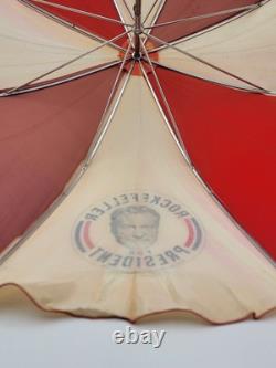 Rare One Of A Kind Rockefeller For President 1964 Election Campaign Umbrella