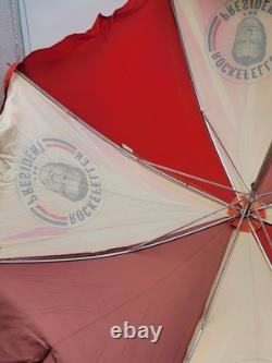 Rare One Of A Kind Rockefeller For President 1964 Election Campaign Umbrella