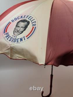 Rare One Of A Kind Rockefeller For President 1964 Election Campaign Umbrella