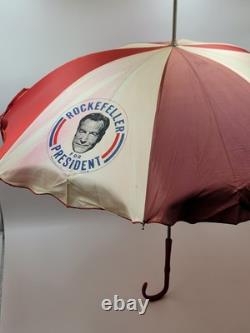 Rare One Of A Kind Rockefeller For President 1964 Election Campaign Umbrella
