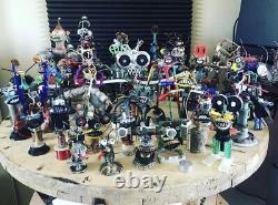 Rare, One-of-a-Kind Sculpture Crafted from Recycled Materials Worldwide