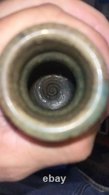 Rare Raku 13th Gen Hiromouto Sake Bottle Natural Ash Glaze One Of A Kind 1/1