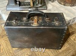 Rare Travel Machinest Chest Or Dentist Tool Box One Of A Kind