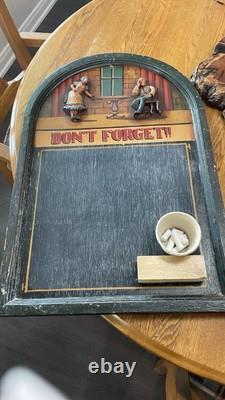 Rare one of a kind Don't Forget Chalkboard