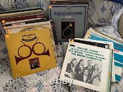 Records, LPs, Vinyl, Unique Collection of French Horn Music, 67 Records