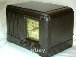 Restored one of a kind RETS late 1940's tube radio working