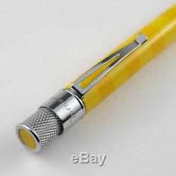 Retro 51 Yellow Striped Snapper Ballpoint Pen One Of A Kind