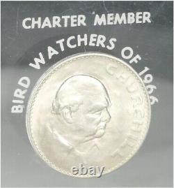 Richard Nixon Extremely RARE reporter one of a kind Churchill crown coin 1966