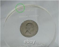 Richard Nixon Extremely RARE reporter one of a kind Churchill crown coin 1966