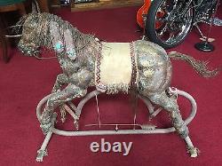 Rocking Horse One-Of-A-Kind handmade from Brass Copper Metal