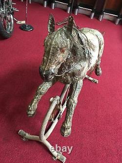 Rocking Horse One-Of-A-Kind handmade from Brass Copper Metal