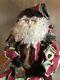 Santa. One-of-a-kind, In A Minstrel-style Outfit. Approx 46 In Length. New