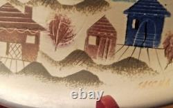 SASCHA BRASTOFF AUTOGRAPHED'58 Free Form Dish Houses MCM One of A Kind