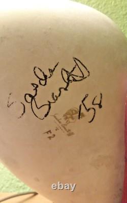 SASCHA BRASTOFF AUTOGRAPHED'58 Free Form Dish Houses MCM One of A Kind