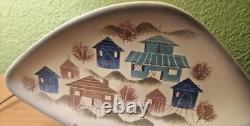 SASCHA BRASTOFF AUTOGRAPHED'58 Free Form Dish Houses MCM One of A Kind
