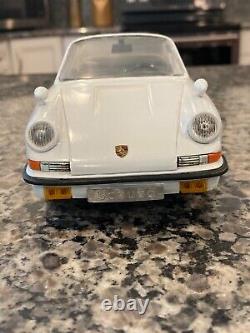 SCHUCO ONE-OF-A-KIND 1081 PORSCHE TARGA 911S CLOCKWORK MODEL CAR WithREPRO BOX