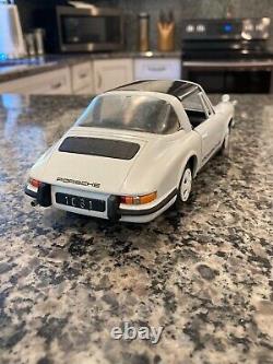 SCHUCO ONE-OF-A-KIND 1081 PORSCHE TARGA 911S CLOCKWORK MODEL CAR WithREPRO BOX