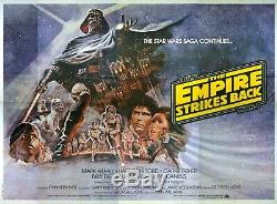 STAR WARS THE EMPIRE STRIKES BACK US BILLBOARD 119x136 ONE OF A KIND