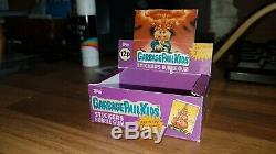 SUPER RARE ONE OF A KIND Garbage Pail Kids 7th series UK Box