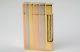 S. T. Dupont One Of A Kind Solid Gold Tri-colored 18k Diamond Lighter