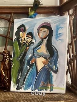 Savannah Artist Original Collectible Rare Painting One Of A Kind Ecclectic