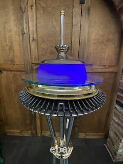 Seattle Space Needle MCM Floor Lamp ONE OF A KIND Artisan Made Multiple Modes