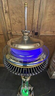 Seattle Space Needle MCM Floor Lamp ONE OF A KIND Artisan Made Multiple Modes