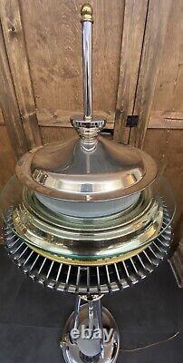 Seattle Space Needle MCM Floor Lamp ONE OF A KIND Artisan Made Multiple Modes