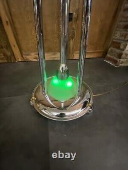 Seattle Space Needle MCM Floor Lamp ONE OF A KIND Artisan Made Multiple Modes