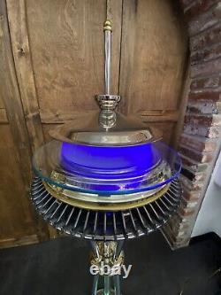 Seattle Space Needle MCM Floor Lamp ONE OF A KIND Artisan Made Multiple Modes