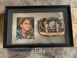 Sharon Stone Signed Purse One of a Kind 1999 Auction Item With Original Docs