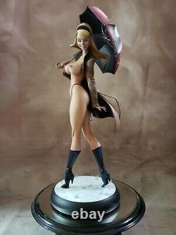 Sideshow Spiderman GWEN STACY Custom statue TOPLESS Rare Mary Jane One of Kind