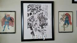 Signed jack kirby Silver Surfer Poster! One of a kind