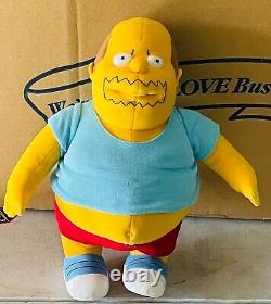 Simpsons Comic Book Guy Prototype Factory Sample 12 Plush One Of A Kind