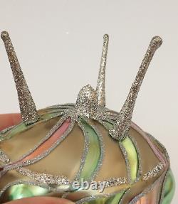 Slavic Treasures ONE OF A KIND Alien Space Ship PROTOTYPE Ornament SIGNED 2002