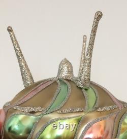 Slavic Treasures ONE OF A KIND Alien Space Ship PROTOTYPE Ornament SIGNED 2002