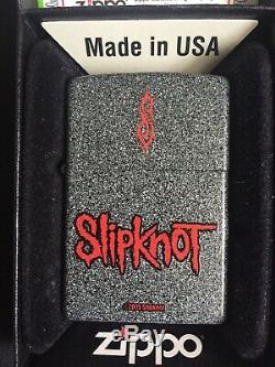 Slipknot Zippo2015extremely Rare Limited Edition Granite One Of A Kind