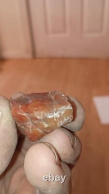 Spessartite Raw 3 Banded Colors One Of A Kind Transparent 25 Carats Rough