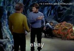 Star Trek TOS DeFOREST KELLEY Bones Dr McCoy CHILDHOOD HOME Brick-ONE OF A KIND