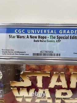 Star Wars A New Hope Special Edition Dark Horse 1997 ONE OF A KIND CGC SET